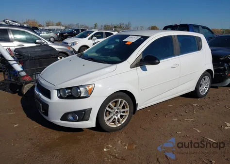 2012 Chevrolet Sonic 2Lt из США, поврежденный, VIN 1G1JC6SH0C4229043
